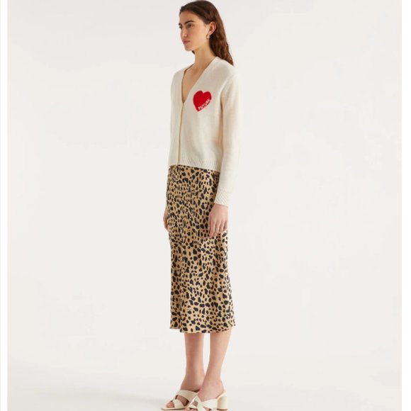 NEW From Future 100% Silk Gina Midi Skirt NWOT - Picture 11 of 17